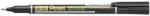 Pentel Alkoholos marker 1, 2mm NF450-A Pentel vékony hegyű OHP S fekete - suplix