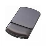 Fellowes Egérpad csuklótámasszal, géltöltésű, állítható, Fellowes® Premium Gel, grafitszürke - suplix