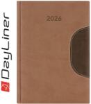 Dayliner Határidőnapló Memphis B5 heti, fehér lapokkal barna-csokoládé Dayliner 2026 - suplix