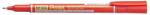 Pentel Alkoholos marker 1, 2mm NF450-B Pentel vékony hegyű OHP S piros