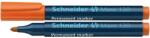 Schneider Alkoholos marker 1-3mm, kerek végű Schneider Maxx 130 narancssárga