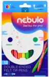 Nebulo Rostirón, filctoll készlet, vízbázisú kétvégű Nebulo 12 klf. szín