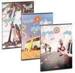 Ars Una Füzet iskolai A4, 40lap, kockás Ars Una CALIFORNIA LIFESTYLE 10db/csomag