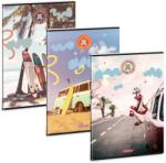 Ars Una Füzet iskolai A4, 40lap, vonalas Ars Una CALIFORNIA LIFESTYLE 10db/csomag