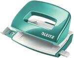 Leitz Lyukasztó 10lap fém testű mini Leitz Nexxt Wow jégkék - suplix