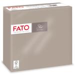 FATO Szalvéta 2 rétegű 1/4 hajtású 38 x 38 cm 40 lap/csomag Star Fato_82991800 galambszürke