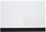 Realsystem Asztali könyöklő fehér lapokkal fekete műbőrcsíkkal 570 x 390 mm Realsystem 2026/2027