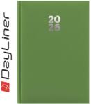 Dayliner Határidőnapló Pannon A5 heti, fehér lapokkal világoszöld Dayliner 2026 - suplix