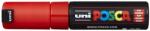 uni Dekormarker 8mm, Uni Posca PC-8K piros - suplix