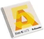 Esselte Spirálfüzet A5, 70lap kockás Esselte