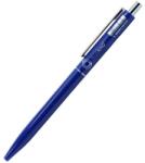 BLUERING Golyóstoll 0, 8mm, nyomógombos műanyag kék test, Bluering® Z3, írásszín kék - suplix