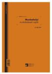  Munkahelyi munkabaleseti napló 24 lapos füzet A/4 álló B. VALL. 347 - suplix