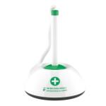 ICO Ügyféltoll antibakteriális Ico Lux fehér/zöld test, írásszín kék