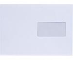 Bluering Boríték LC/5 szilikonos bélésnyomott bal ablakos 35x90mm 162x229mm B20A20 Bluering® fehér