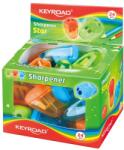 Keyroad Hegyező 2 lyukú tartályos 24 db/display Keyroad Starfish vegyes színek