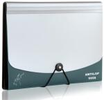 ANTILOP Irattartó mappa, harmonikamappa, 12 rekeszes, műanyag Antilop, zöld - suplix