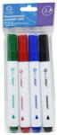 BLUERING Alkoholos marker készlet, 3mm, kerek hegyű 4-es készlet Bluering® - suplix