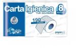 Paperdi Toalettpapír 2 rétegű kistekercses 100llulóz 190 lap/19, 95 m/tekercs 8 tekercs/csomag Paperblu Carta Igienica_Paperdi - suplix