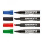 ICO Alkoholos marker 1-4mm, vágott Ico 12 fekete - suplix