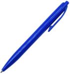  Golyóstoll nyomógombos műanyag kék test, Leopard, írásszín kék - suplix