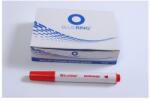 BLUERING Flipchart marker rostirón vizes kerek végű 3mm, Bluering® piros - suplix