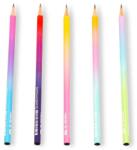 Nebulo Grafitceruza HB, háromszögletű, 72 db/doboz, Nebulo, vegyes minták, Gradiens - suplix