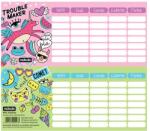 Nebulo Órarend egylapos Girl Power, 25 db/csomag, Nebulo - suplix