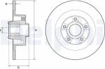 DELPHI féktárcsa DELPHI BG9135RS (BG9135RS)