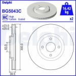 DELPHI féktárcsa DELPHI BG5043C (BG5043C)