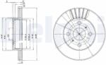 DELPHI féktárcsa DELPHI BG3519 (BG3519)