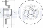 DELPHI féktárcsa DELPHI BG9137RS (BG9137RS)