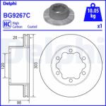 DELPHI féktárcsa DELPHI BG9267C (BG9267C)
