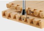 Festool Fecskefarkú maró HW S8 D16/13, 5/15° (490993)