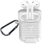 4smarts Силиконов калъф с карабинер за Apple Airpods - 4smarts Silicone Case (бял) (4S467779)