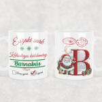 csucsajandek Egyedi mikulás bögre (CSW526870)