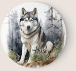 csucsajandek Hűtőmágnes - Husky (CSW385464)