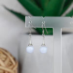 csucsajandek Kalcedon fülbevaló (CSW202958)