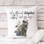 csucsajandek Cicás párnahuzat - bármilyen névvel (Brit) (CSW844163)