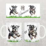 csucsajandek Schnauzer bögre (CSW400857)