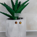 csucsajandek Tigrisszem fülbevaló (CSW790230)