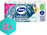Zewa Deluxe Magic Garden (Limited Edition) 3 rétegű 3x16 db