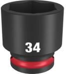 Milwaukee Rövid gépi dugókulcs 34 mm | 1/2 inch (4932500300)