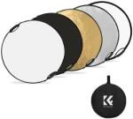 K&f Concept 5in1 derítőlap, 80cm + hordtáska (KF-18-0005)
