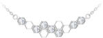 Preciosa Colier fin din argint Lumina 5298 00