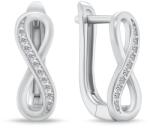 Brilio Silver Divatos ezüst fülbevalók Végtelen EA290W