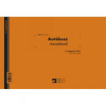 Pátria Autóbusz menetlevél 50x2 lapos tömb A/4 fekvő