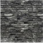 SDEPOT 40 db SDEPOT® tapéta csempe készlet, 3 mm vastag, 70x77 cm méret, valósághű tégla típus, fekete modell (SET40_TAPET_23_NEGRU)