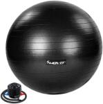 MOVIT Minge de gimnastică MOVIT cu pompă de picior, 55 cm, neagră (20040825) Minge fitness