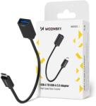 Wozinsky WOTGY1S USB-C 3.0 (férfi) - USB-A 3.0 (női) OTG Adapter - Fekete