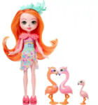 Mattel Enchantimals Florinda Flamingo baba és flamingó barátai (HRX85) - jatekbirodalom